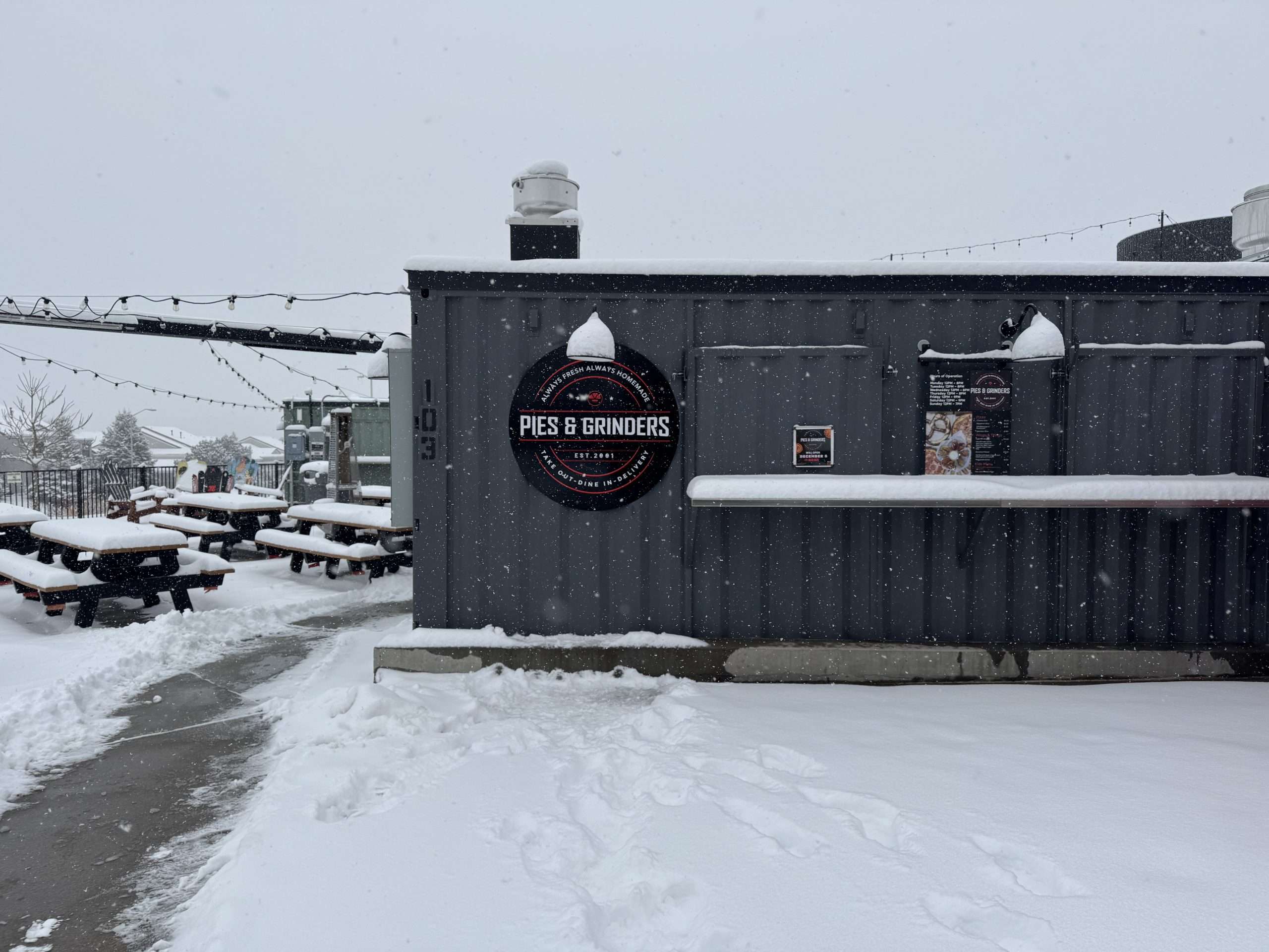 Exterior flat panel sign in Colorado Springs